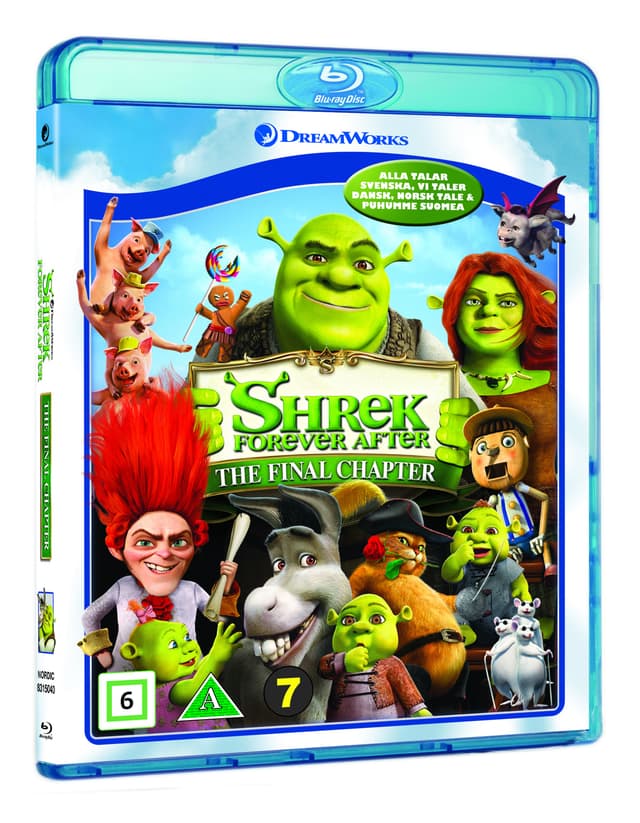 Shrek forever after (blu-ray)