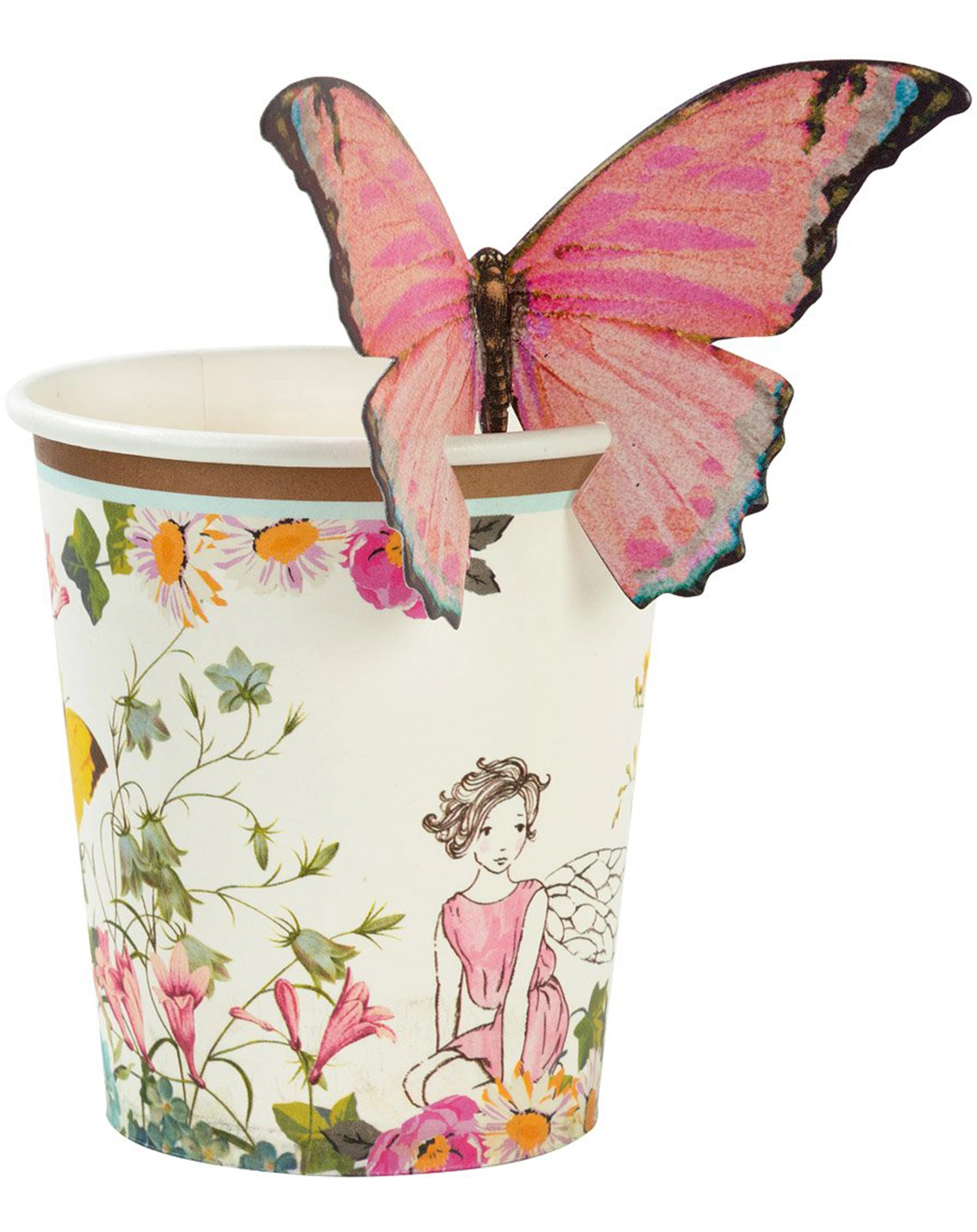 Pappbecher SPRING FAIRY (250ml) 12er Pack