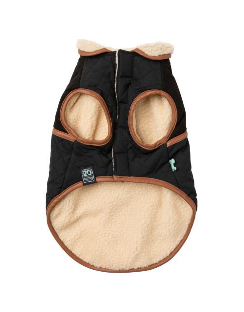 Fuzzyard Ivanhoe Jacket Zwart - Hondenkleding