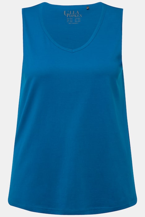 Top, V-Ausschnitt, Classic, ärmellos