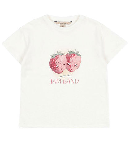 Konges Sløjd T-Shirt - Era - Off White/Marmelade