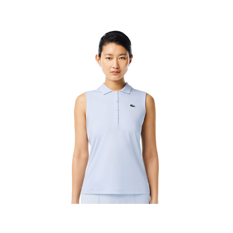 Polo Lacoste Sans Manche Tennis Femme
