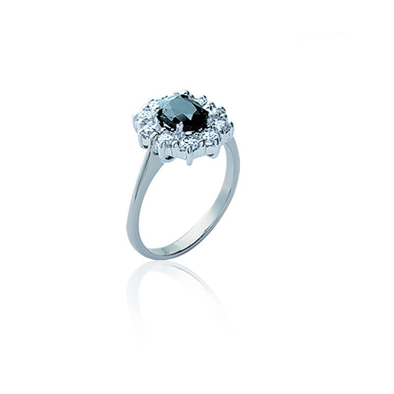 Bague Femme - Argent 925 - Oxyde de zirconium