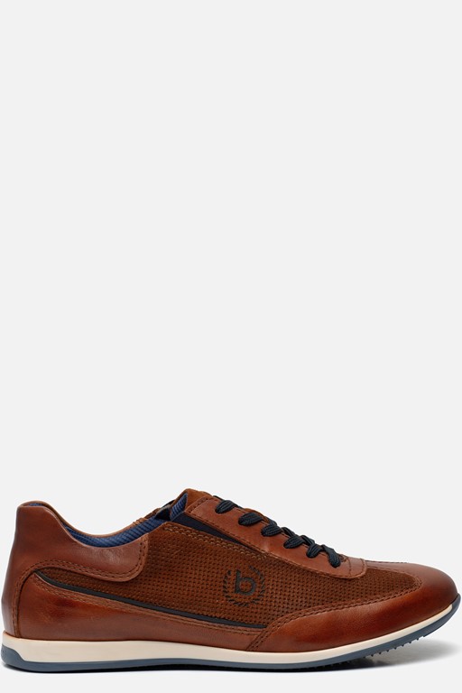 Bugatti Tomeo Eco Sneakers cognac Leer