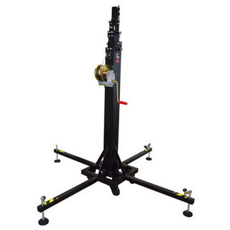 Showtec MT-300 wind-up statief zwart