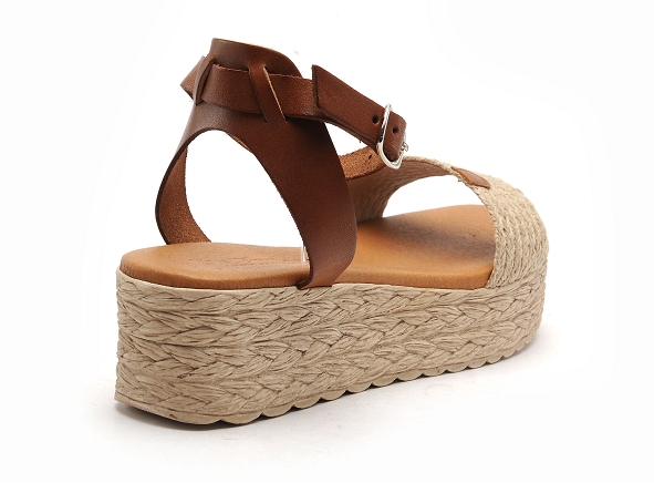 Eva frutos nu pieds talons femme 752 beige