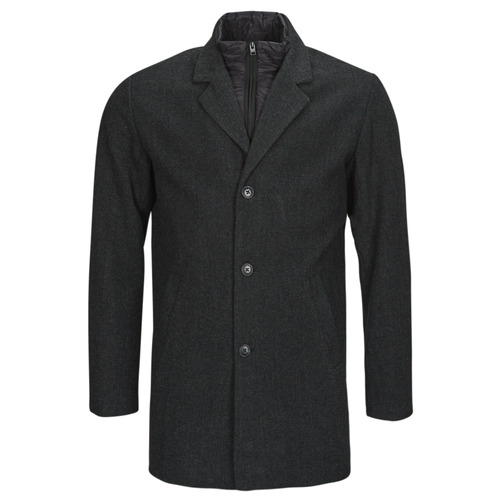 Jack & Jones - JJZAC INSERT WOOL COAT - Gris