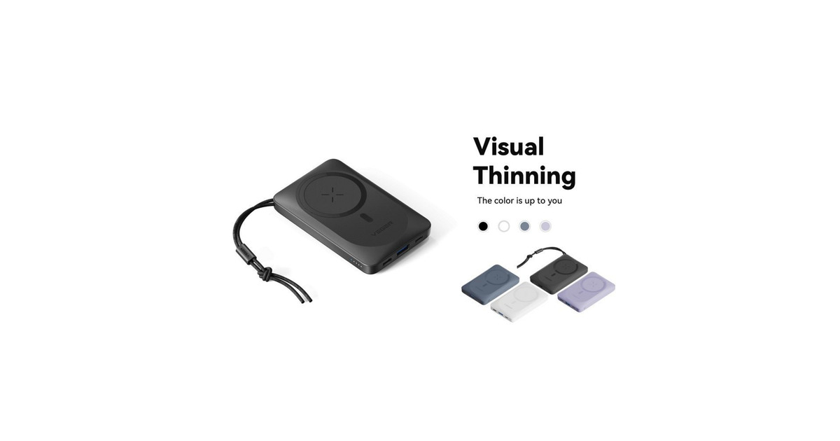 VEGERMagOn powerbank 10.000mAh  (Wit)