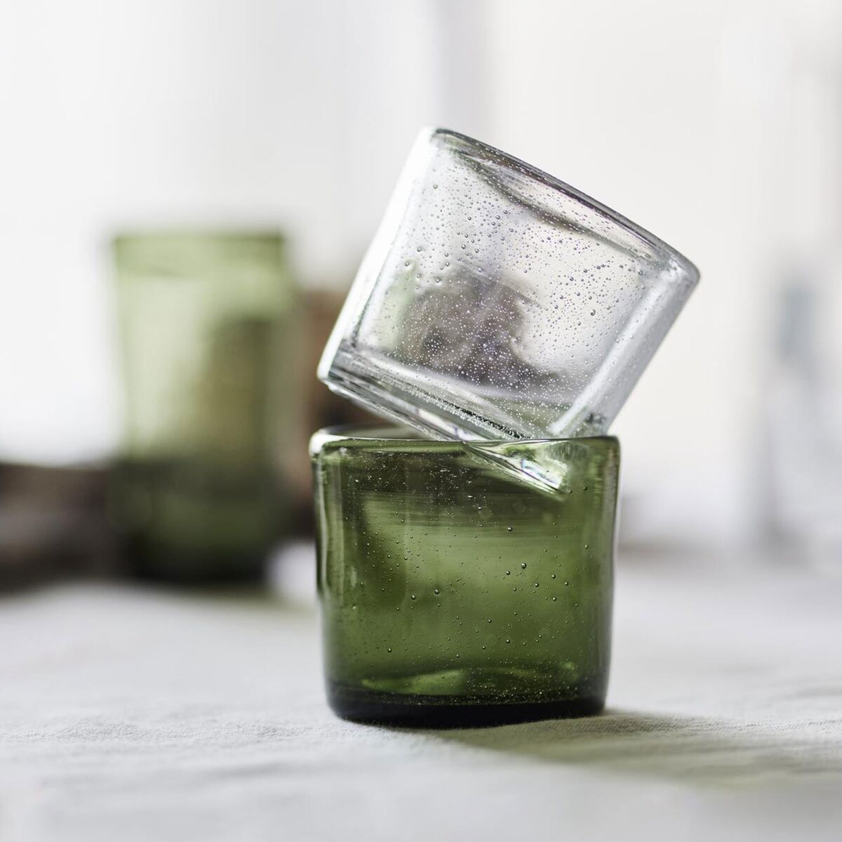 Kuki drikkeglass 4 stk, green