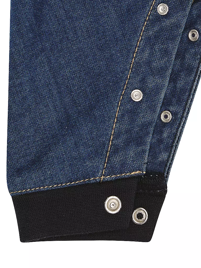 STEIFF Baby Jeans Latzhose blau