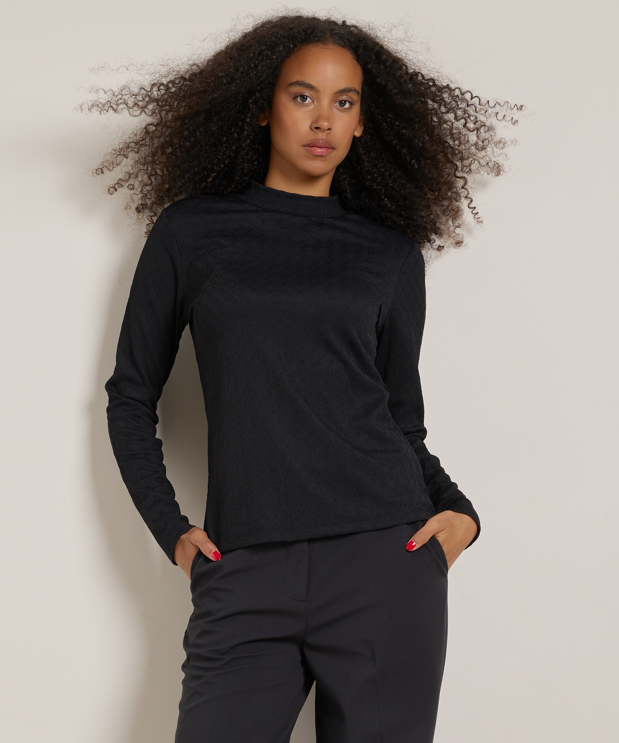 uni top jacquard