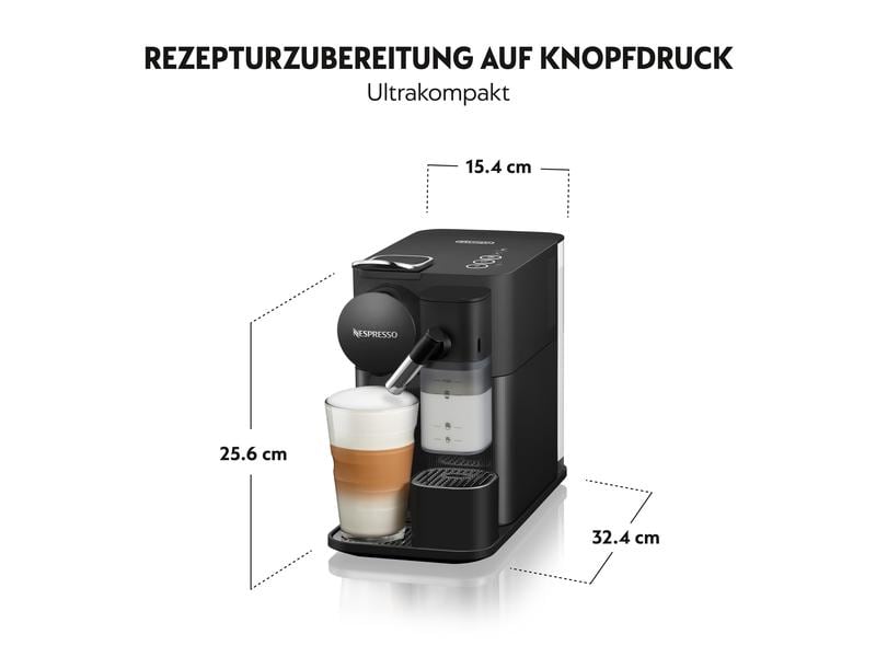 De'Longhi Kaffeemaschine Nespresso New Lattissima One EN510 All-in-one Kapselmaschine der Original Line für Espresso, Lungo, Cappucino und Latte Macchiato