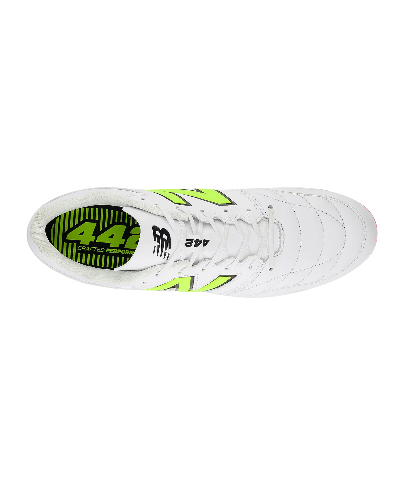 New Balance 442 Team V2 FG Flash Point Weiss FIB2