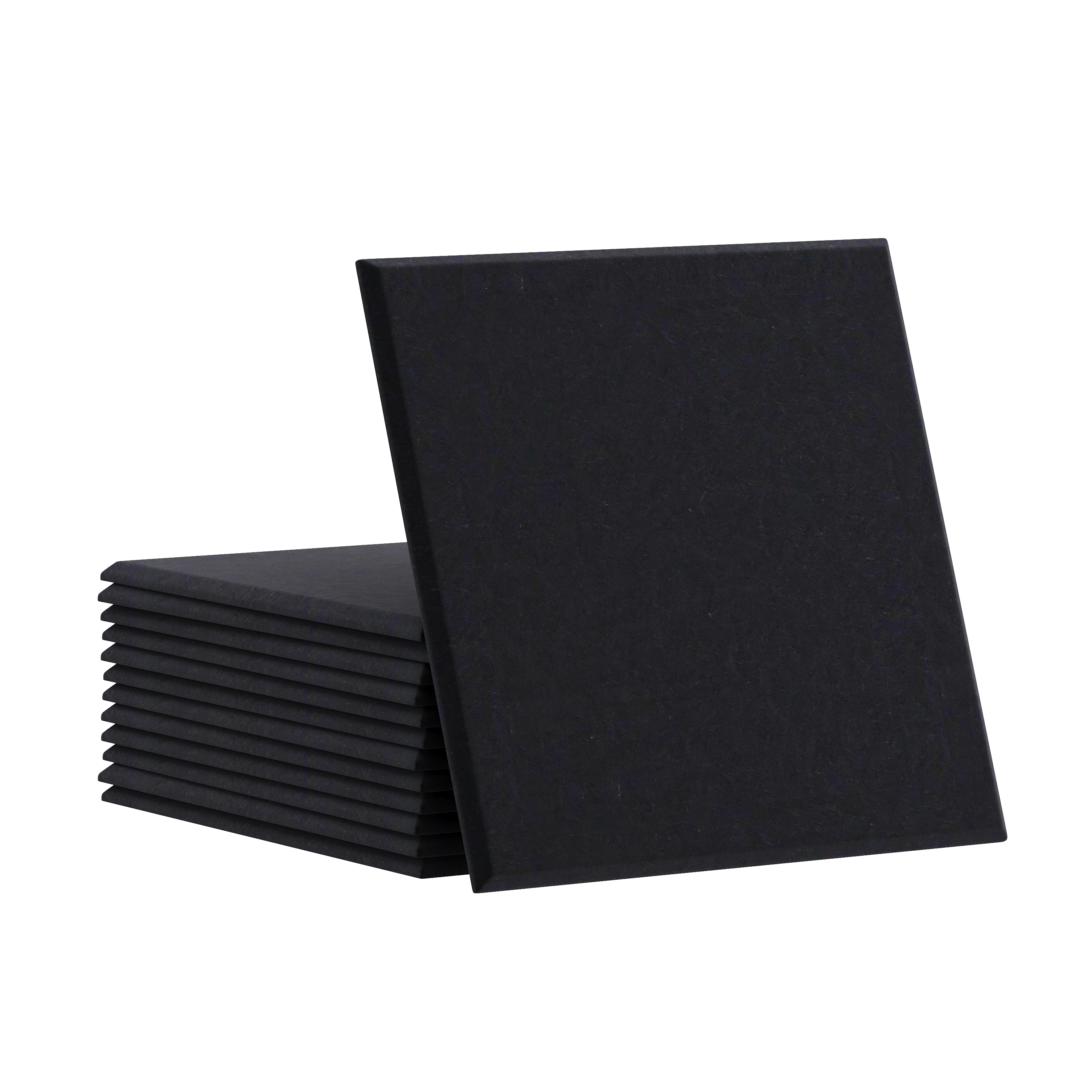 Akustikplatte 12er Set 30 x 30 cm schwarz