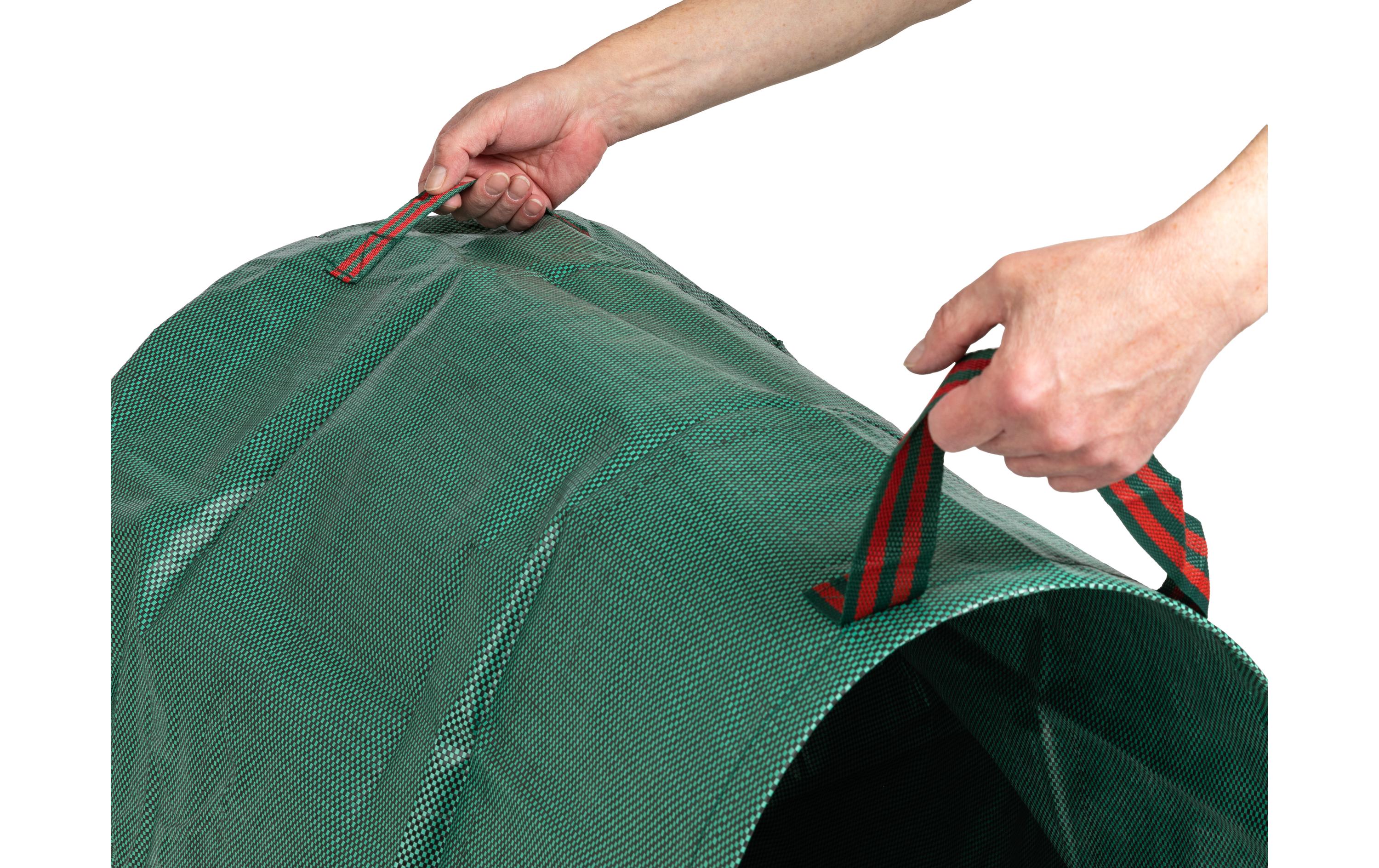 Gartensack rund, 272 LiterReissfester Sack für Lagerung und Transport von Gartenabfällen