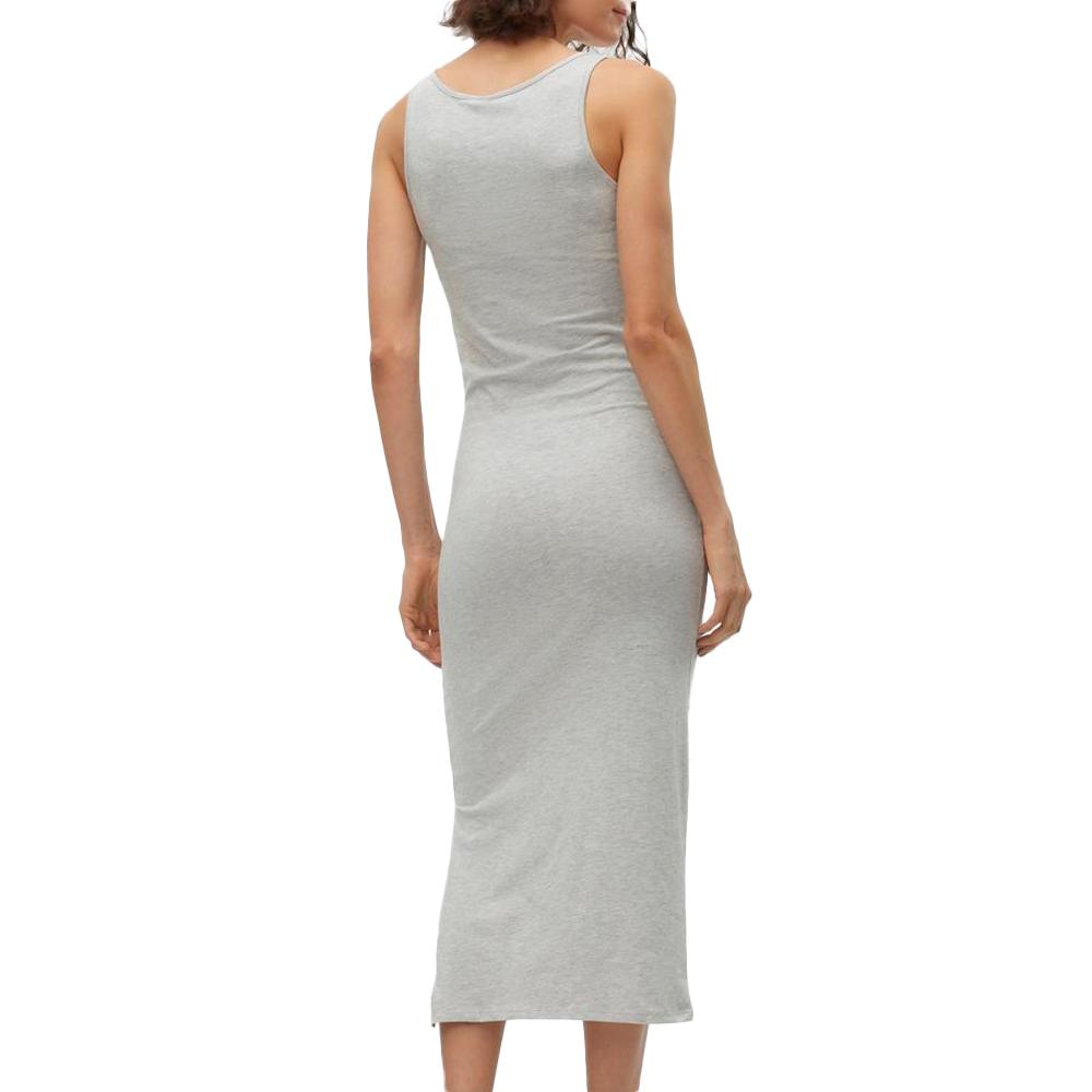 Vero Moda Robe Grise Femme Vero Moda Soft Maxi