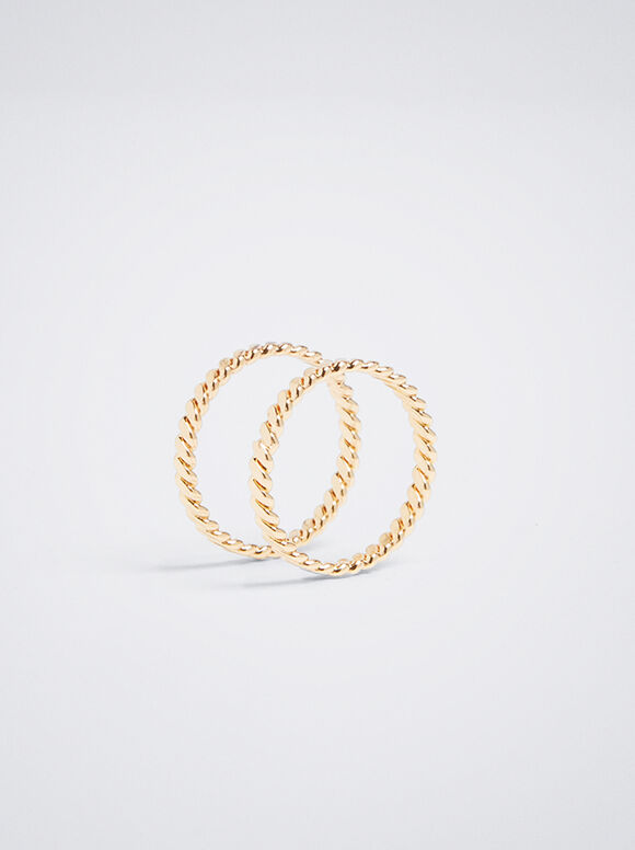 Conjunto de Anéis de Ouro - Ouro