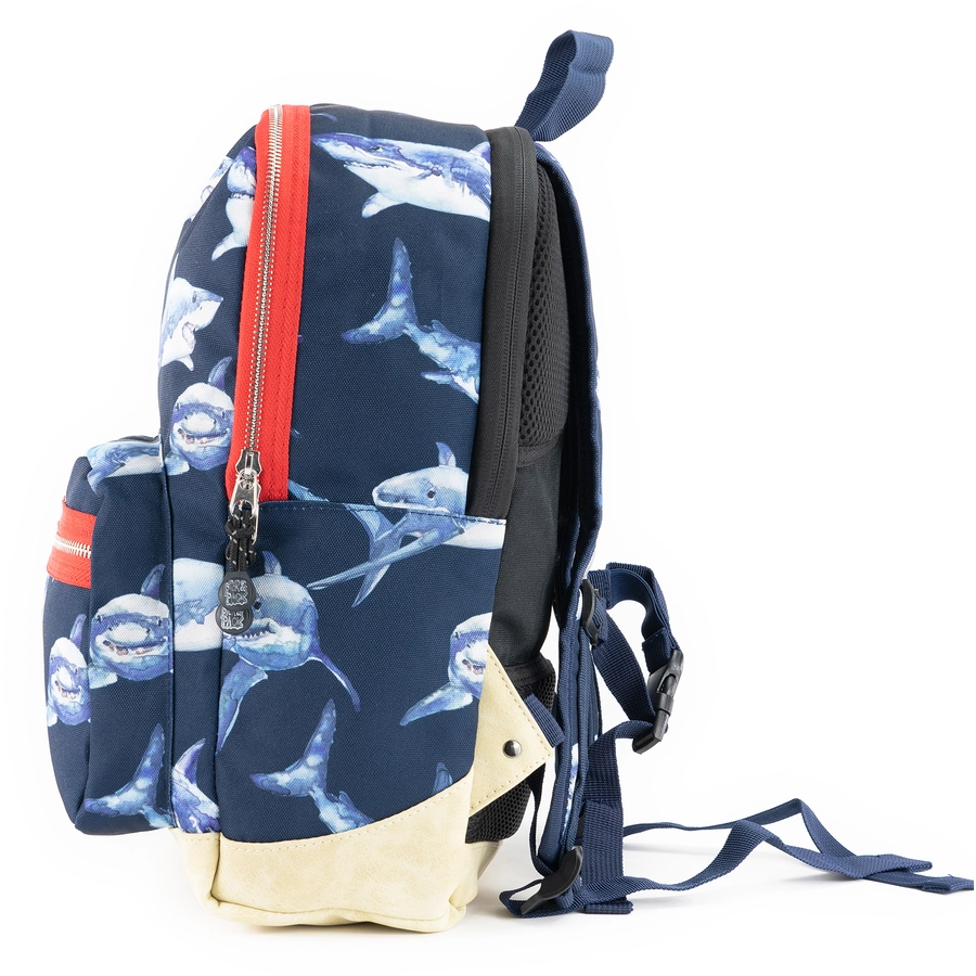 Pick & Pack Rucksack Shark Backpack M dunkelblau