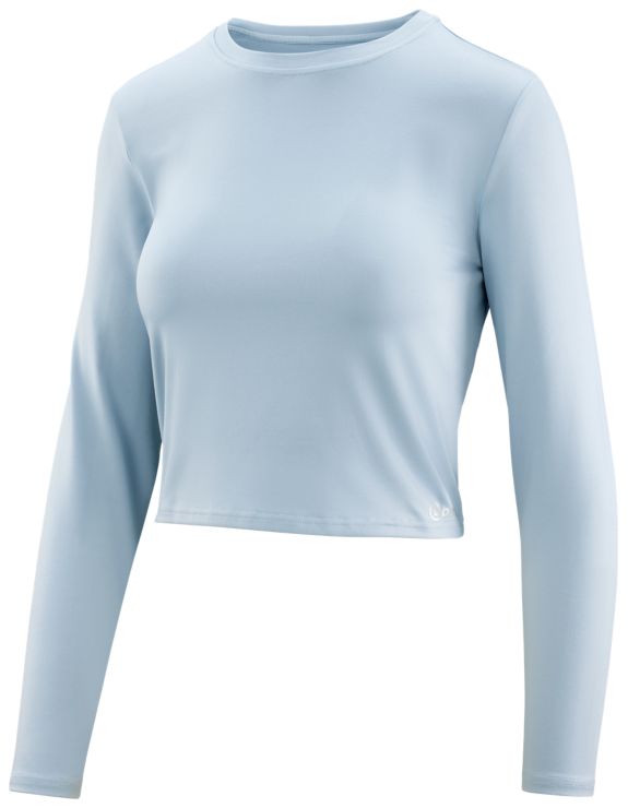 BengerCropped Shirt - hellblau