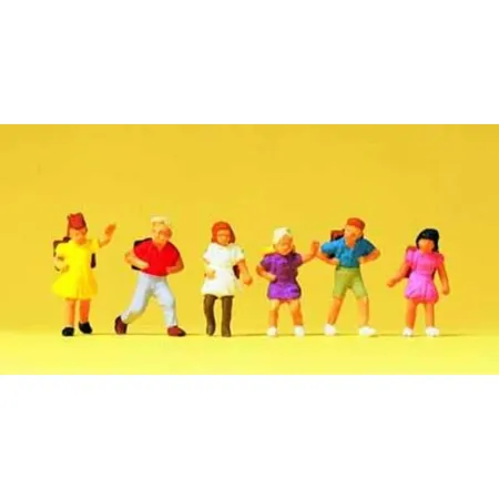 Preiser 14074 HO Sitzende Kinder