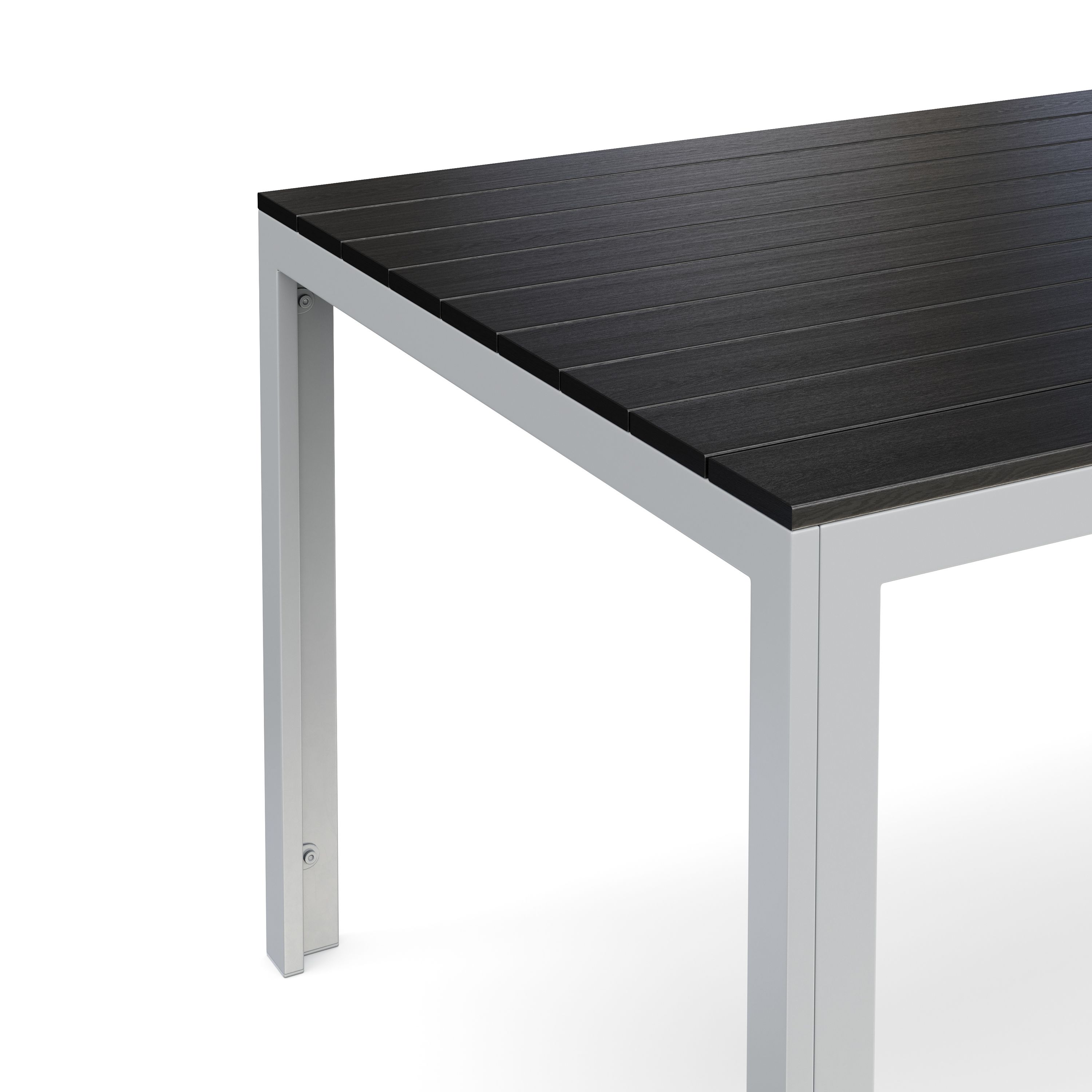 Gartentisch RIVI 150 x 90 cm anthrazit