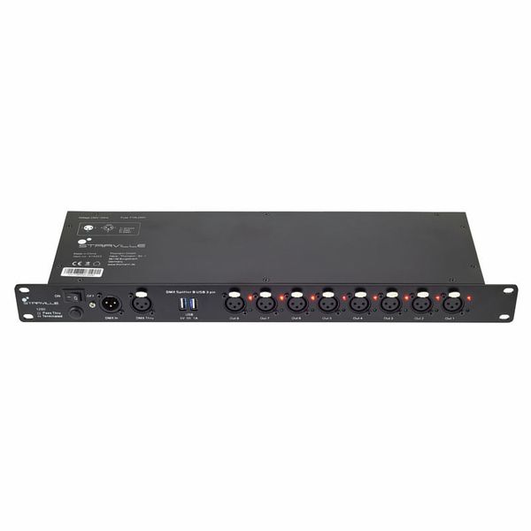 Stairville DMX Splitter 8 USB 3 pin