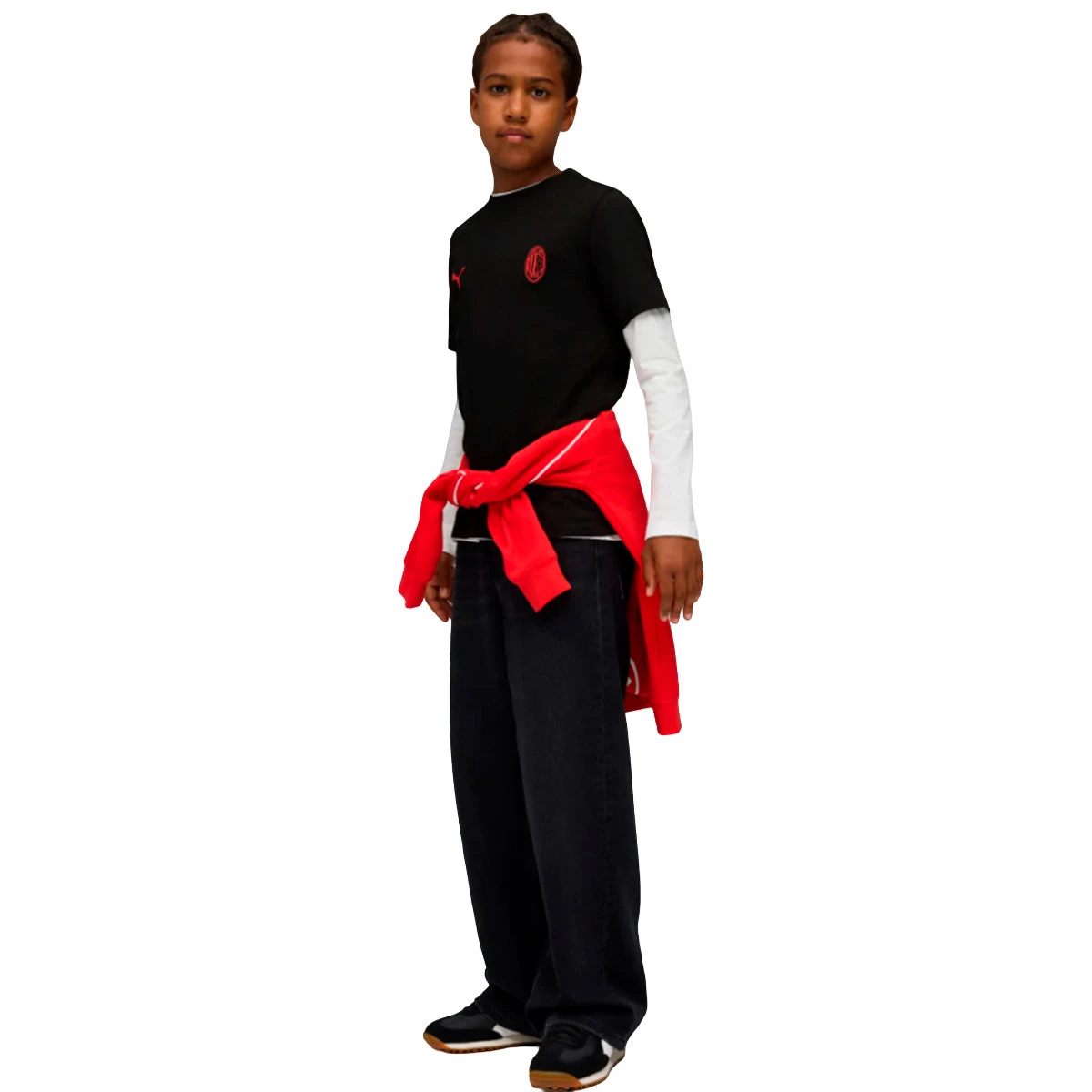 T-Shirt Puma AC Milan Fanswear 2025-2026 Criança