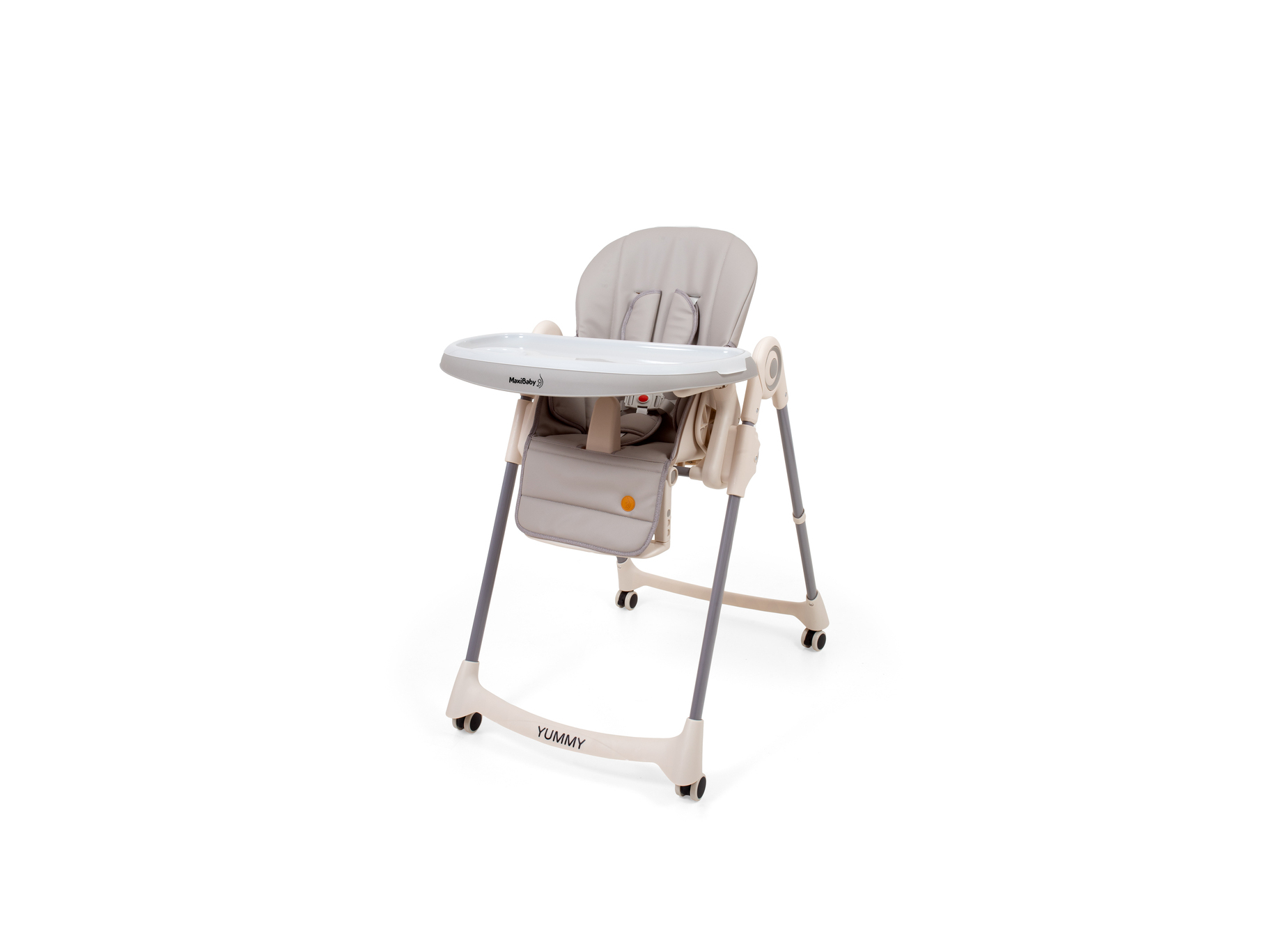 CADEIRA MESA MAXIBABY YUMMY BEGE