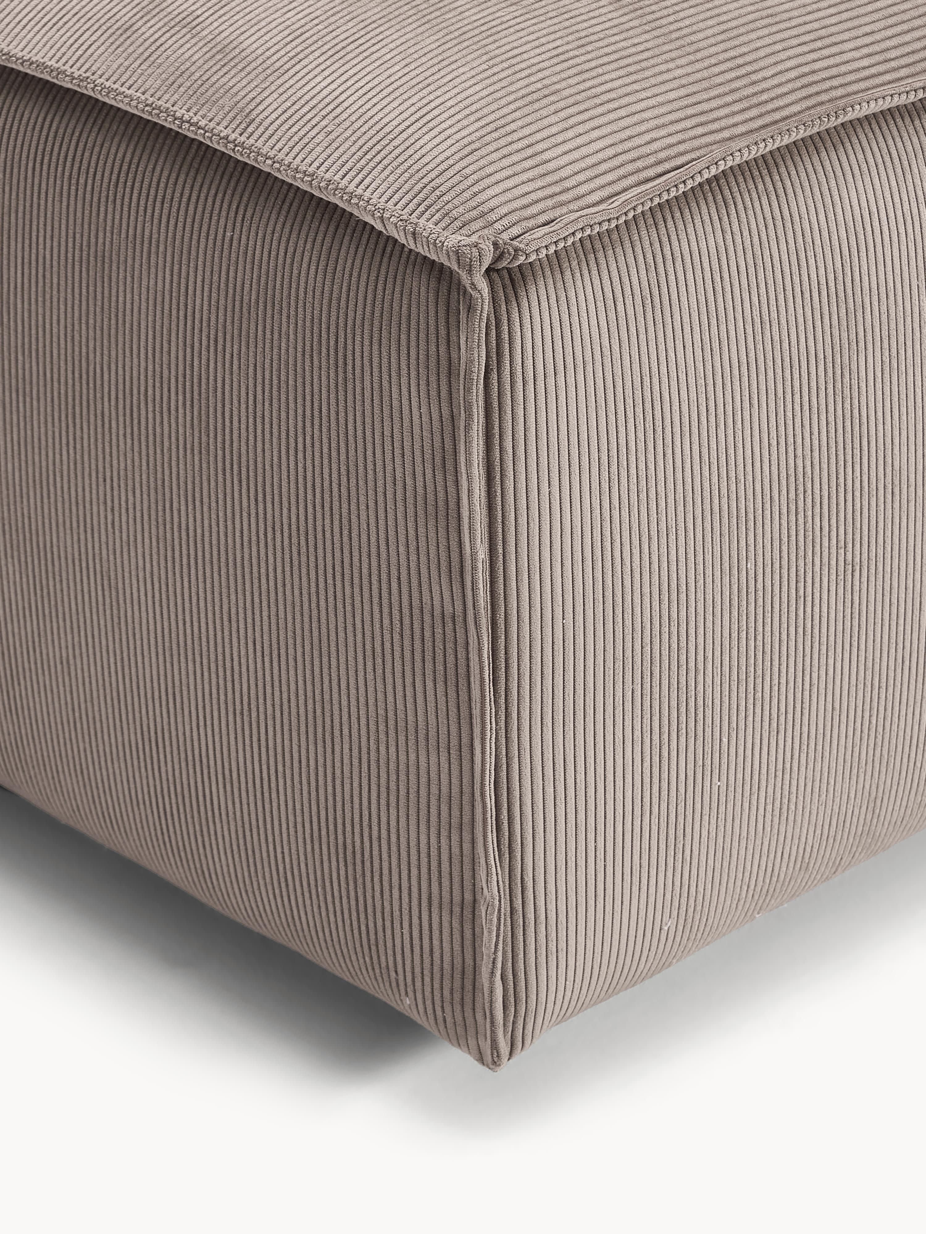 Chaise longue module Lennon van corduroy