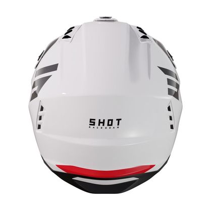 Casque trial Shot JUMP - TRICKS 2023 - Blanc / Rouge