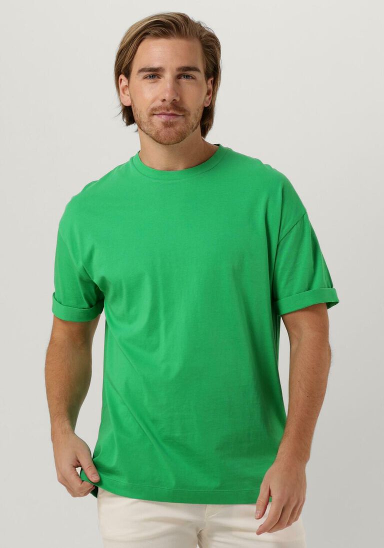 DRYKORN groene drykorn t-shirt thilo 520003