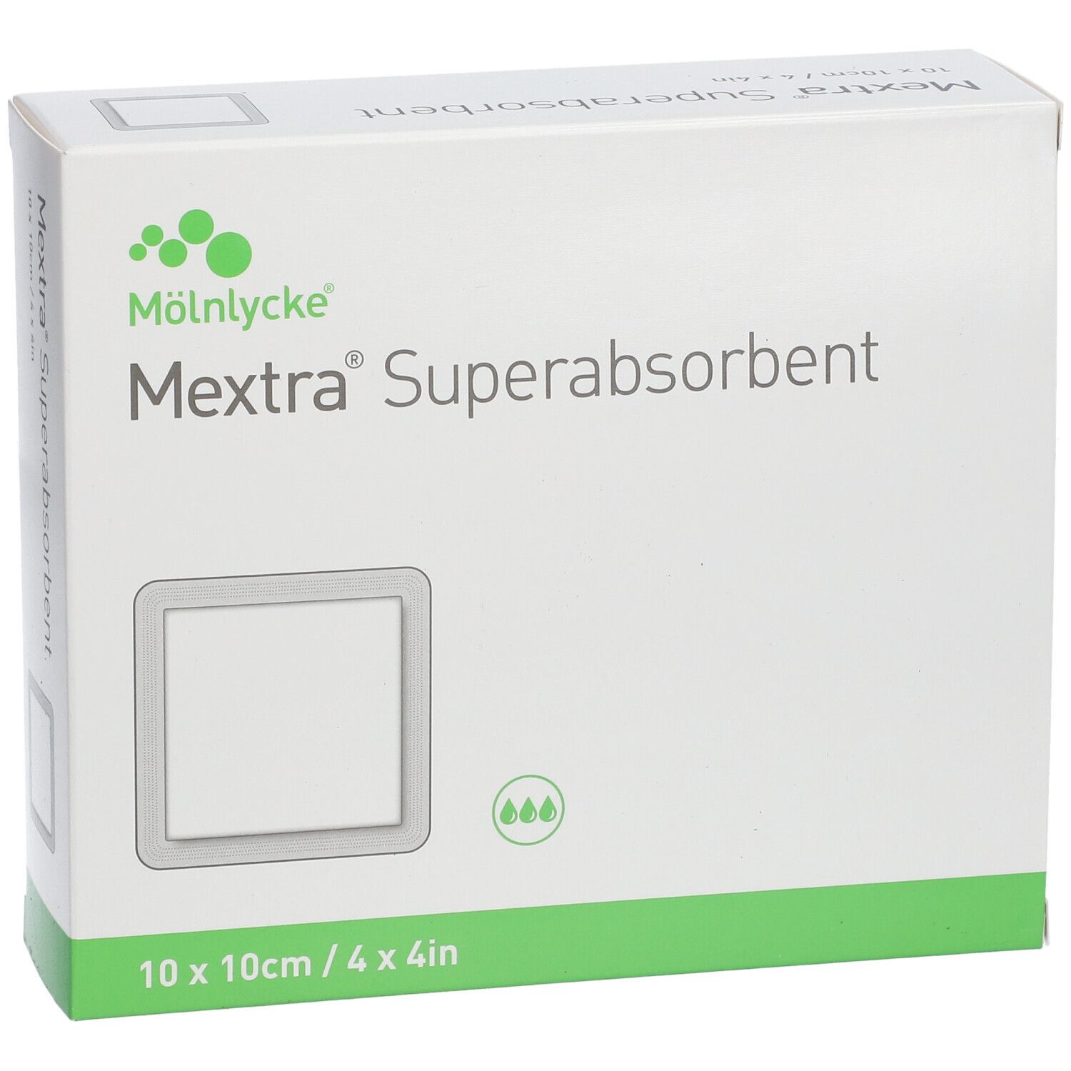 Mextra® Superabsorbent 10 x 10 cm