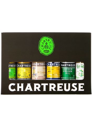 Coffret assortiment de 6 mignonettes - Les Pères Chartreux