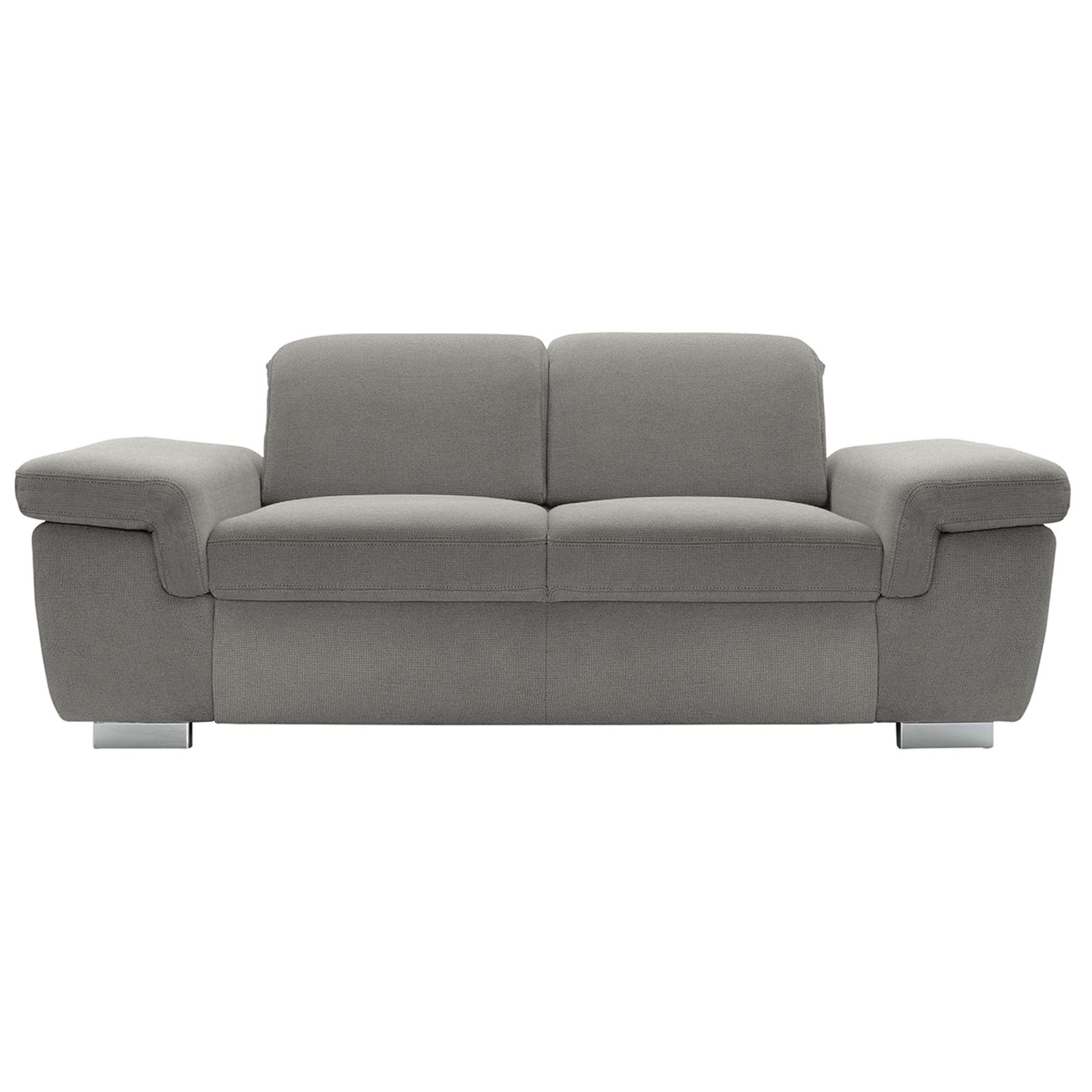 polsterpower 2,5-Sitzer Boxspringsofa - Belle silver - Basismodell