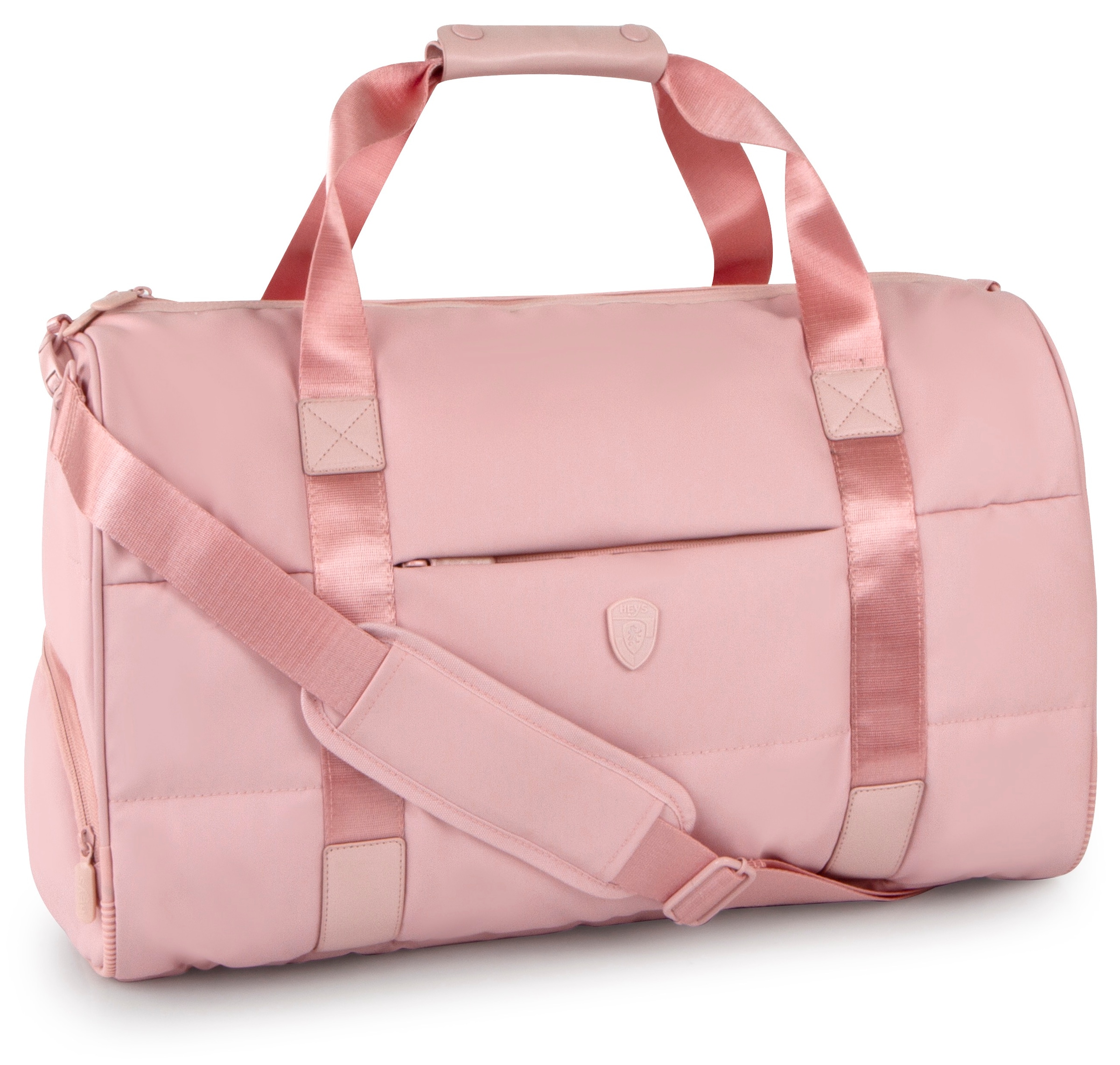 Heys Reisetasche »The Puffer Duffle Bag« Weekender Duffle Bag Schuhfach Aufstecksystem
