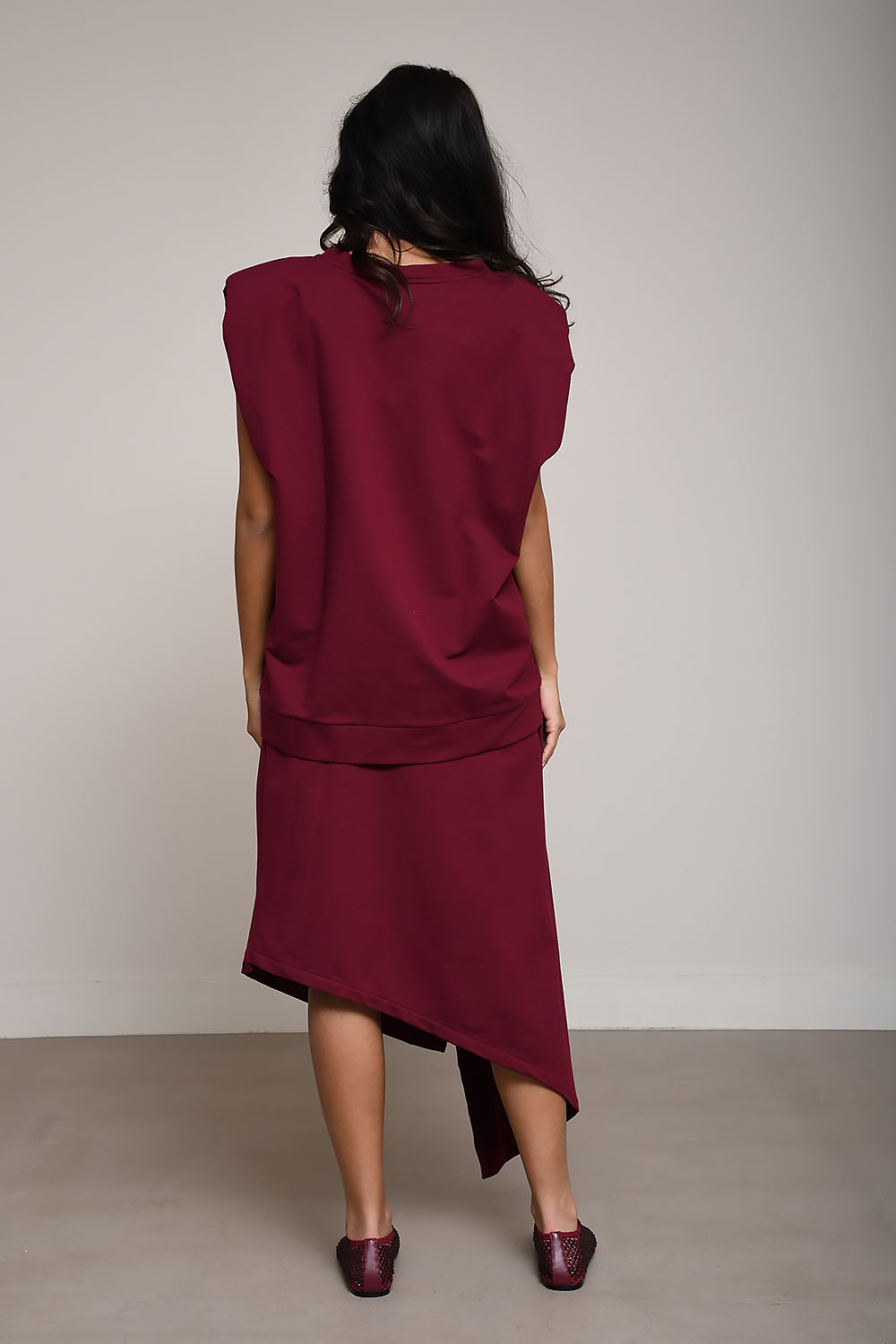 Sue cotton sleeveless sweater