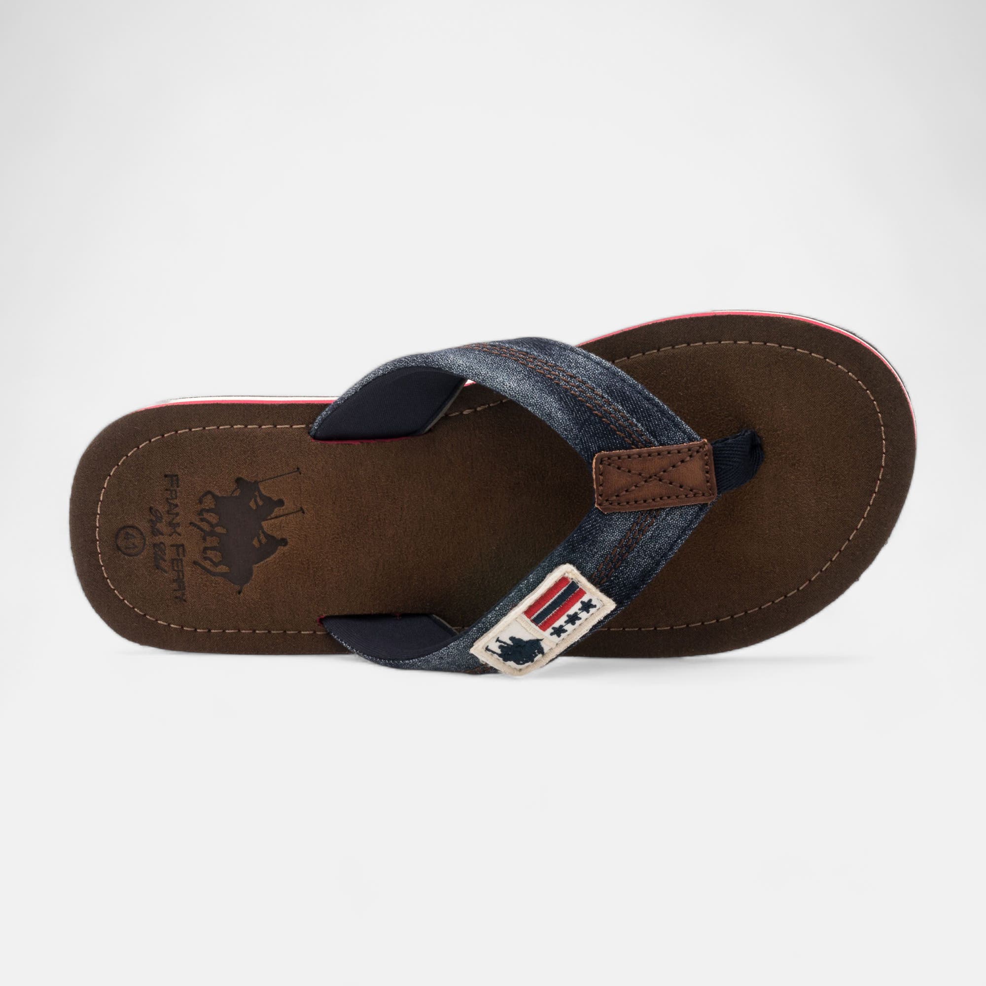 Entre-doigts Homme bleu