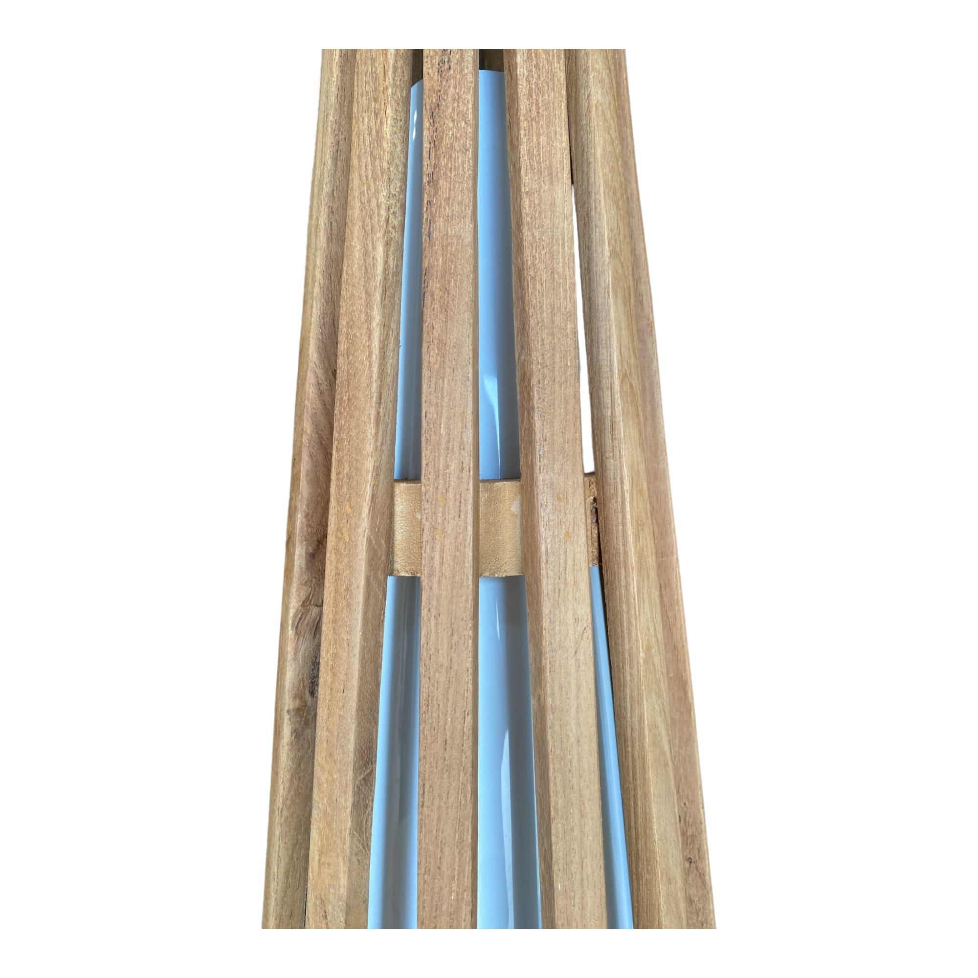 Interieurdirekt – Vloerlamp Anto – Teakhout – 60cm – Naturel