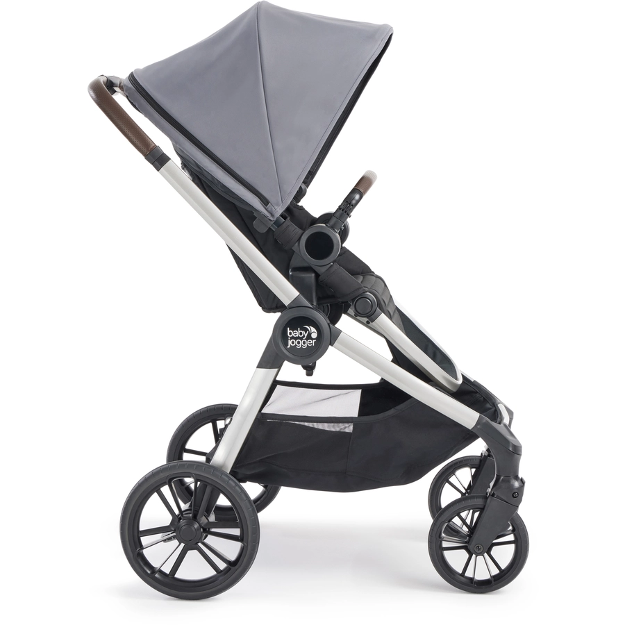 baby jogger Kinderwagen City Sights inkl. Babywanne Dark Slate und Wetterschutz
