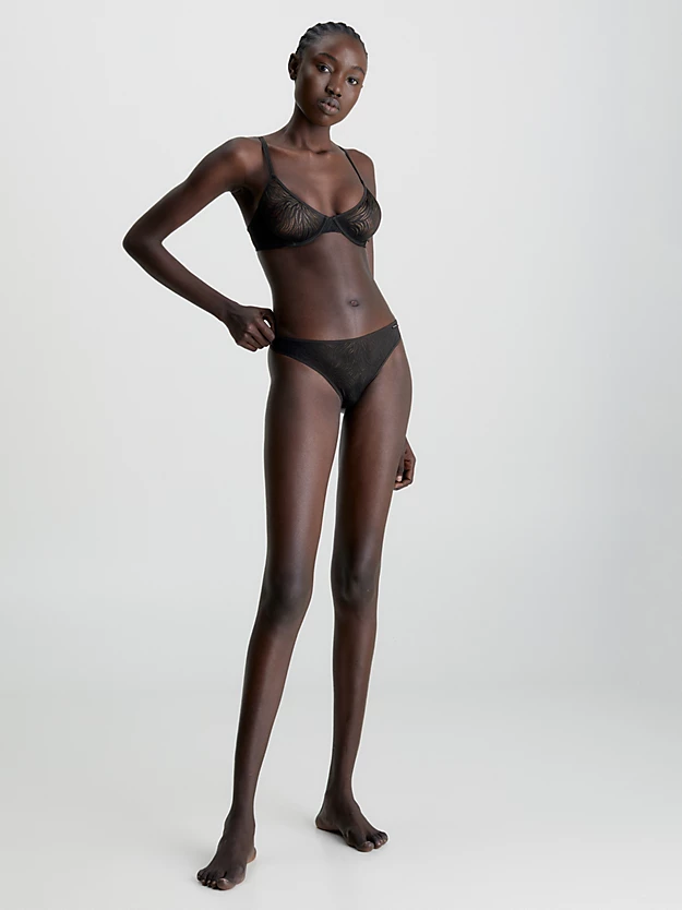 Tanga - Marquisette transparente