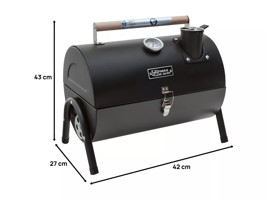 Barbecue charbon de bois portable 
