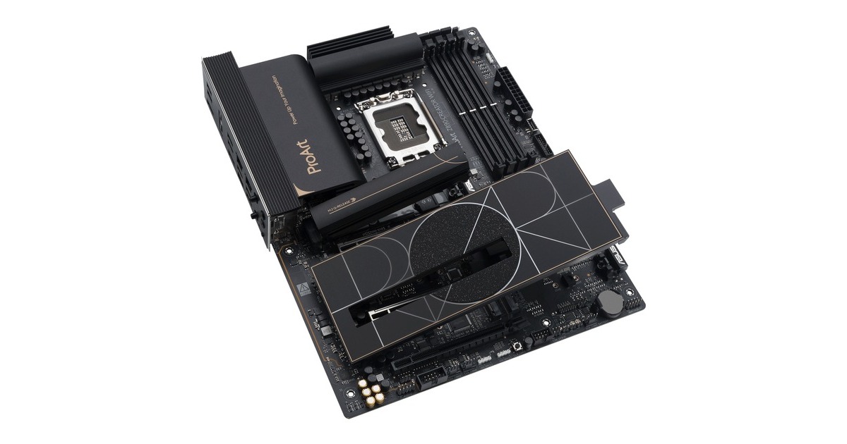 ASUSProArt Z890-CREATOR WIFI socket 1851 moederbord  (RAID, 2.5Gb-LAN, 10Gb-LAN, Wi-Fi 7, BT, Sound, ATX)