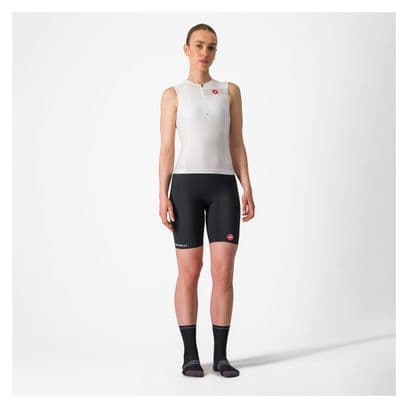 Maillot Sans Manches Triathlon Femme Castelli Free Tri 2 Blanc