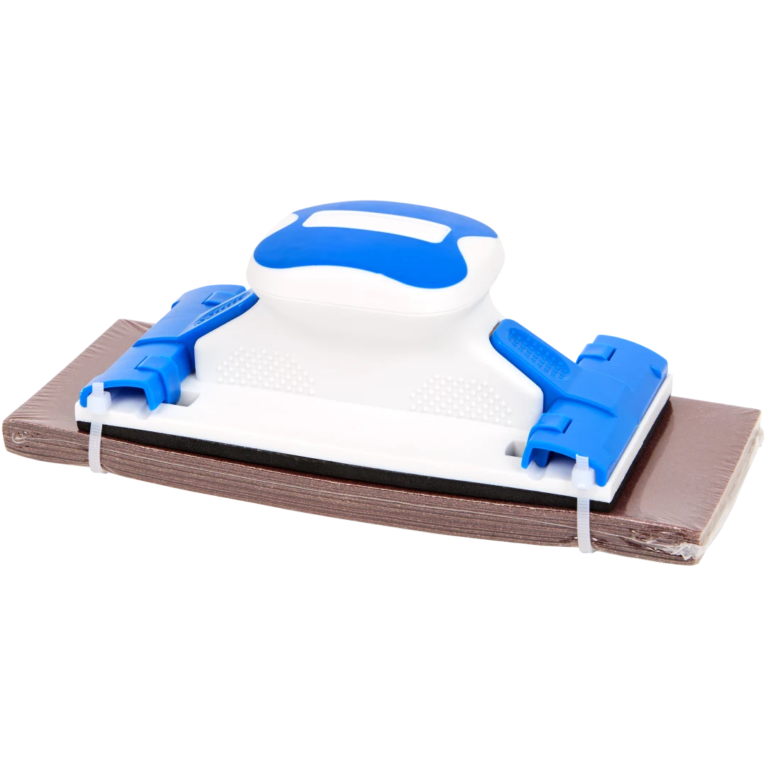 Bloc à poncer avec feuilles abrasives Spectrum