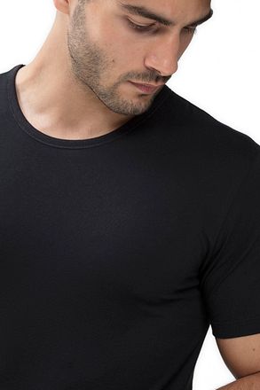 Mey Dry Cotton O-hals T-shirt Zwart 46002 kopen