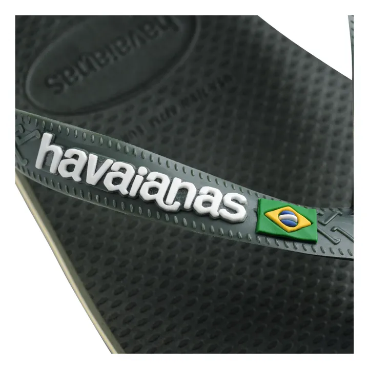Havaianas Tongs Brasil Logo | Vert olive