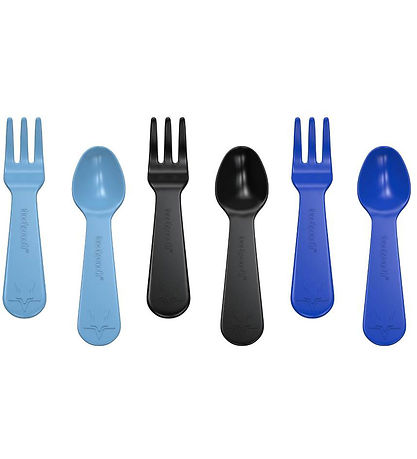 Lunch Punch Besteckset - 6 Teile - Blau