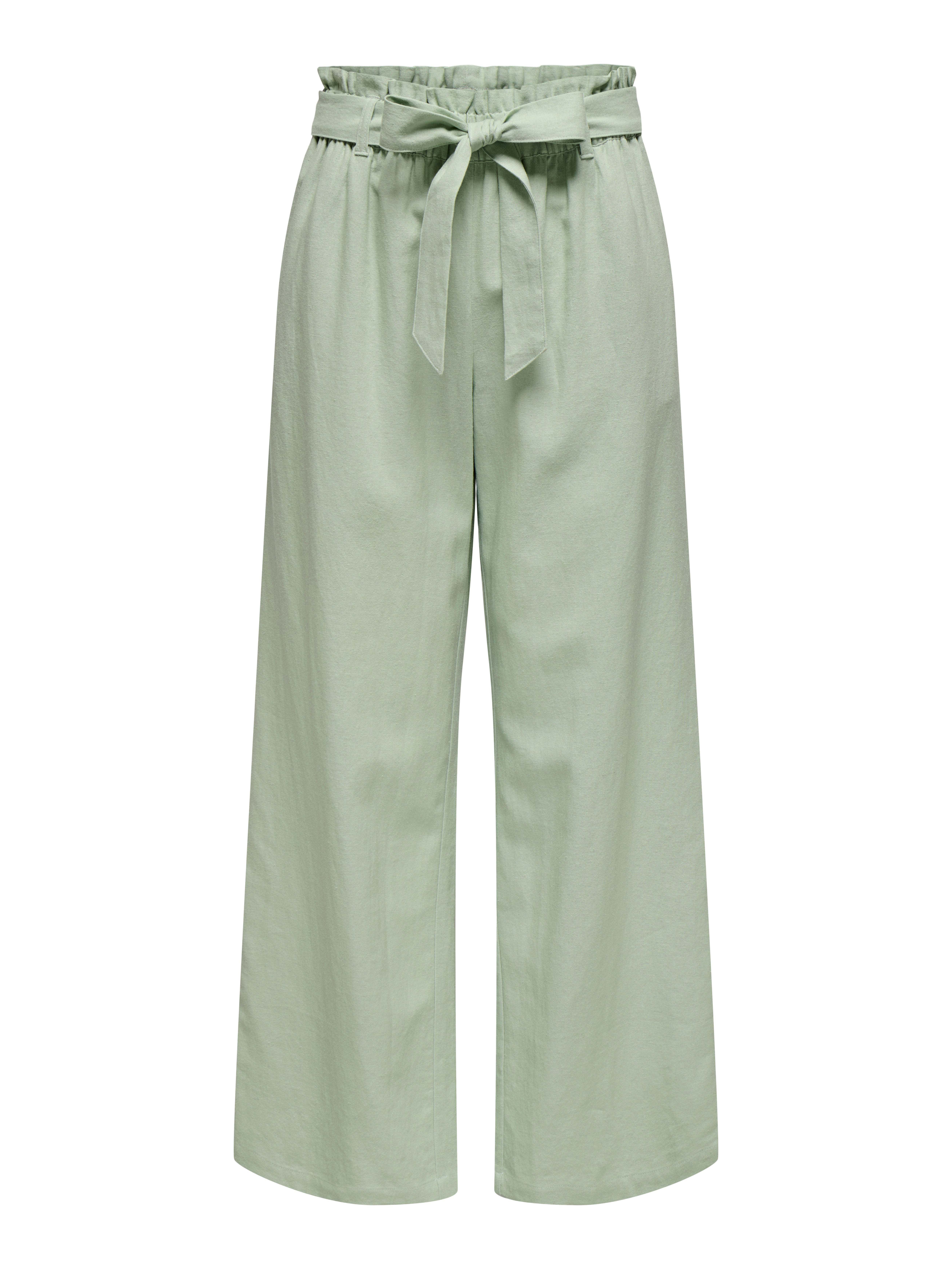 JDYSAY Mittlere Taille Locker geschnitten Hose Desert Sage