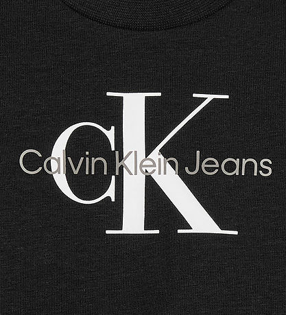 Calvin Klein T-Shirt - Monogramm - Schwarz