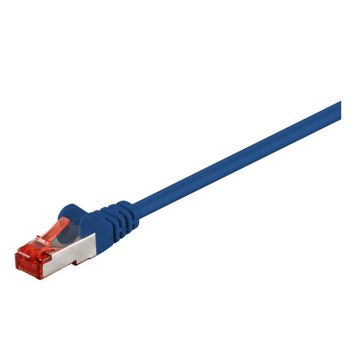 Goobay Patchkabel CAT 6, S/FTP (PiMF), blå, 0,15 m